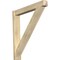 Ekena Millwork Traditional Craftsman Rough Sawn Outlooker, Douglas Fir, 6"W x 40"D x 40"H OUT06X40X40TRA04RDF - alternate 1